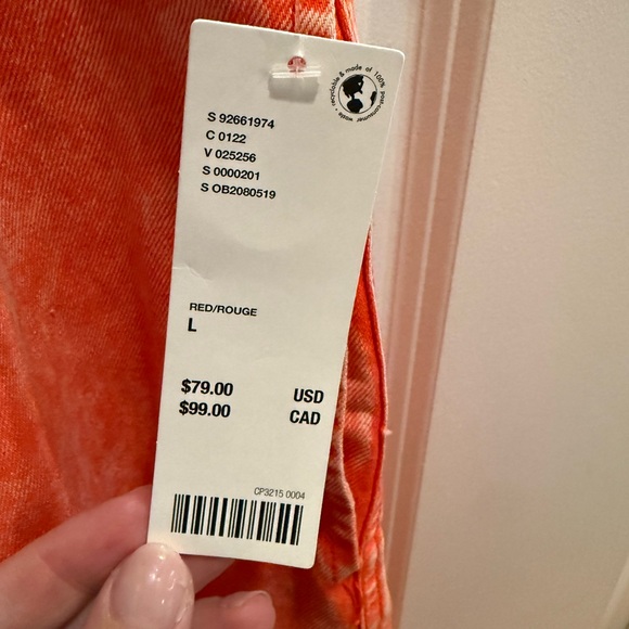Urban Outfitters Orange Pants - Picture 3 of 4